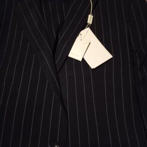 Lineage Navy Pinstripe Suit Never Worn